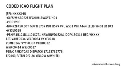 Flight Planning, Weather & NOTAMS for Singapore