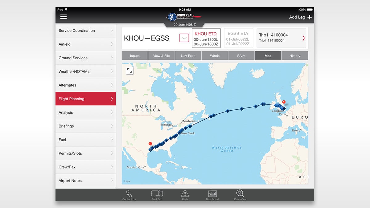 uvGO Mobile App | Mobile Flight Planning and More